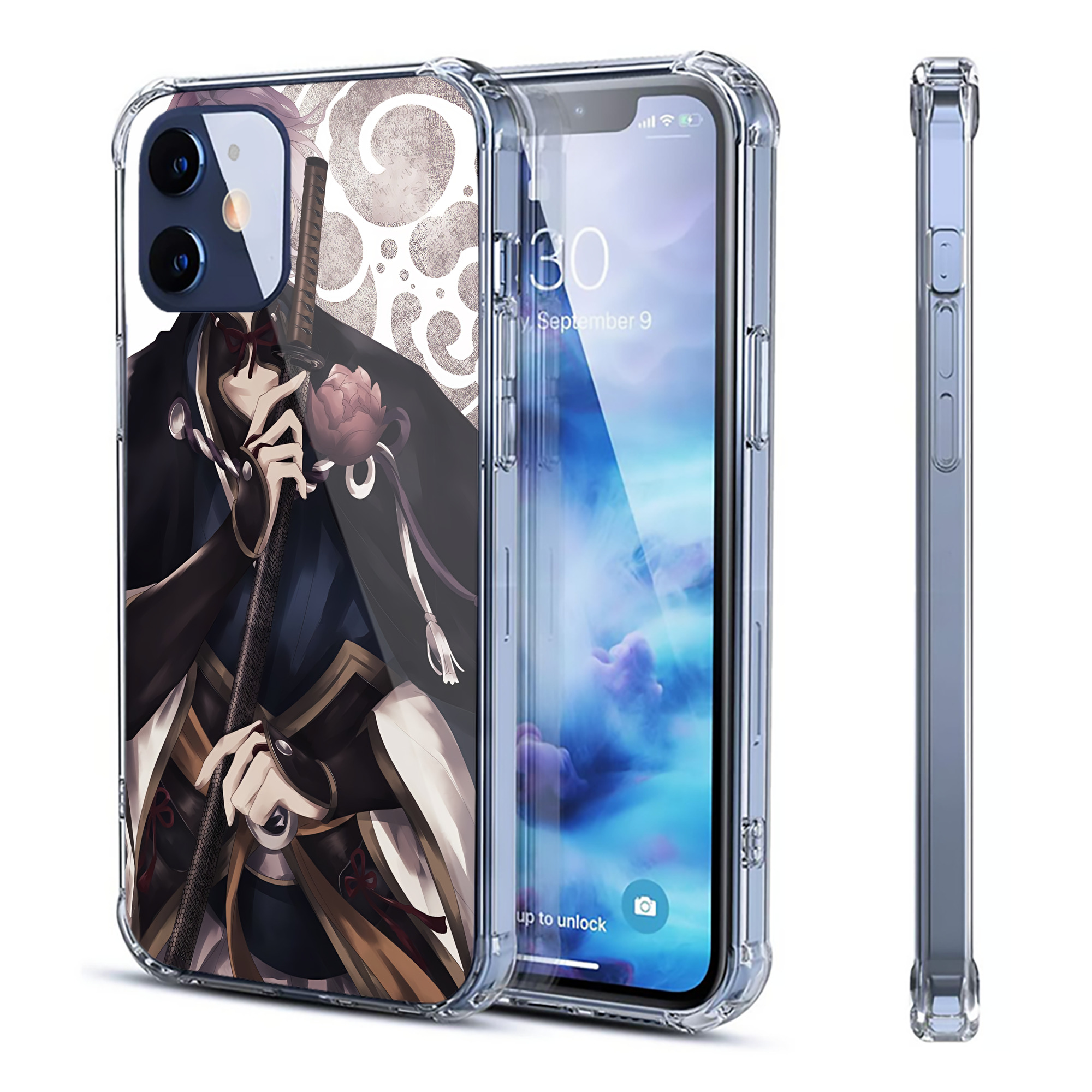 （画像用） 刀剣乱舞 Touken Ranbu 【iPhone 12シリーズ対応】透明スマホケース（クリアソフトケース）
